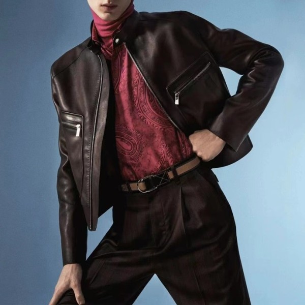 ✨벨루티 남성 캐쥬얼 블랙 자켓 - Berluti Mens Black Jackets - ber0134x