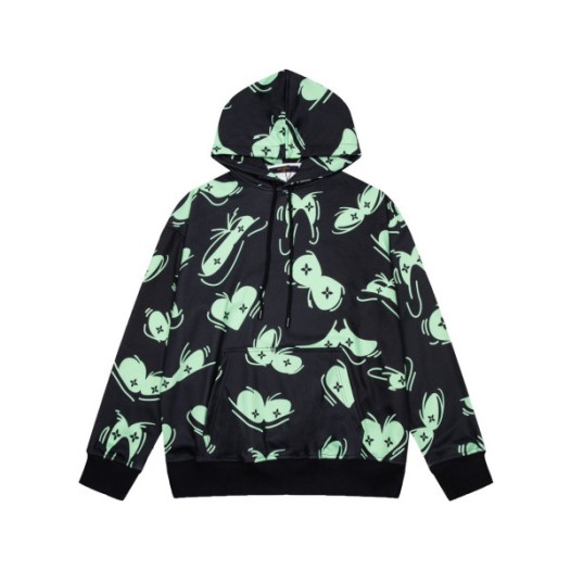 ❤루이비통 남자 베이직 블랙 후드티 - Louis vuitton Mens Black Hoodie - lou05312x
