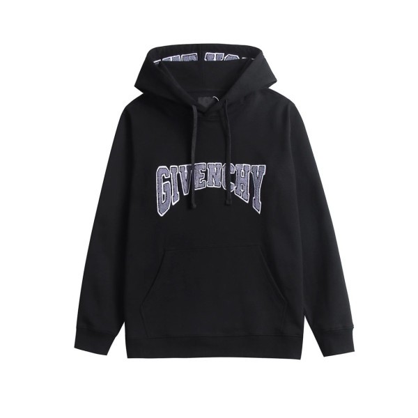 ✨지방시 남성 유니크 블랙 후드티 - Givenchy Mens Black Hoodie - giv0872x