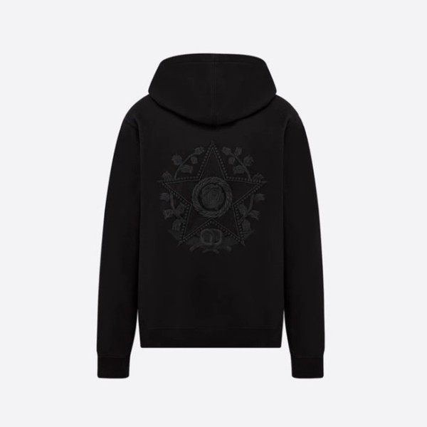 ✨디올 남자 캐쥬얼 블랙 후드티 - Dior Mens Black Hoodie - dio02167x