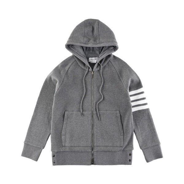 ✨톰브라운 남성 캐쥬얼 그레이 후드티 - Thom Browne Mens Gray Hoodie - tom0634x