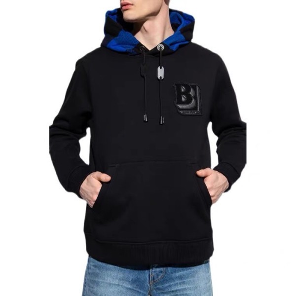 ✨버버리 남성 클래식 네이비 후드티 - Burberry Mens Navy Hoodie - bur04547x