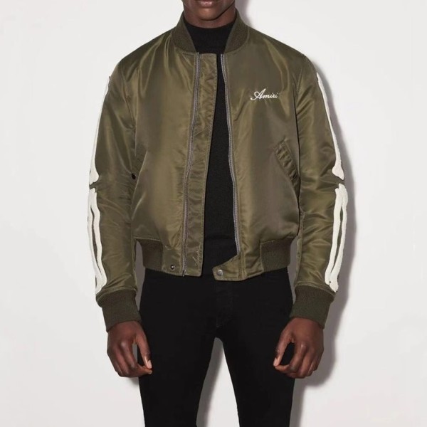 ✨아미리 남성 캐쥬얼 카키 자켓 - Amiri Mens Khaki Jackets - amr0380x