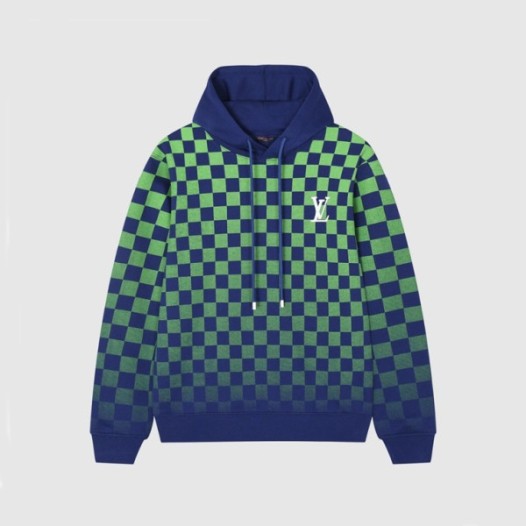❤루이비통 남자 베이직 블루 후드티 - Louis vuitton Mens Blue Hoodie - lou05322x