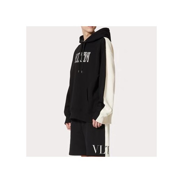 ✨발렌티노 남성 캐쥬얼 블랙 후드티 - Valentino Mens Black Hoodie - val0306x