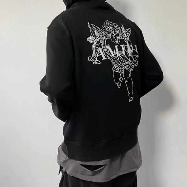 ✨아미리 남성 블랙 후드티 - Amiri Mens Black Hoodie - amr0387x