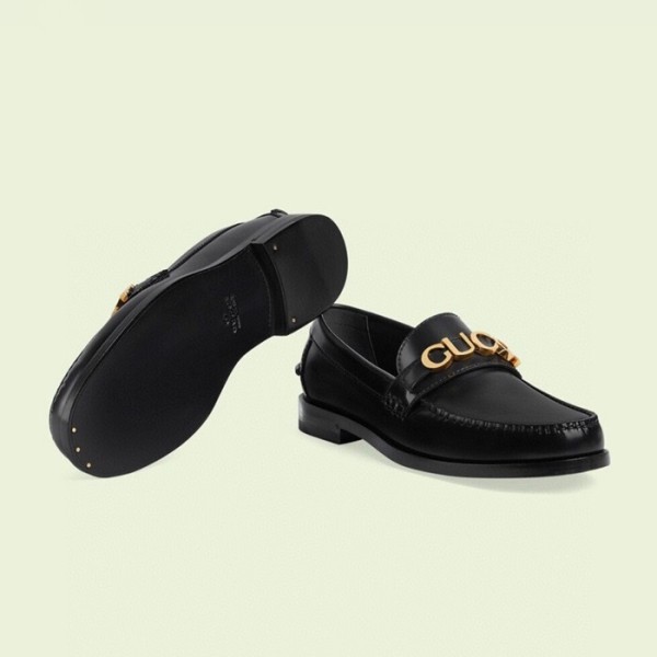 ✨구찌 남성 이니셜 블랙 로퍼 - Gucci Mens Black Loafer - guc05284x