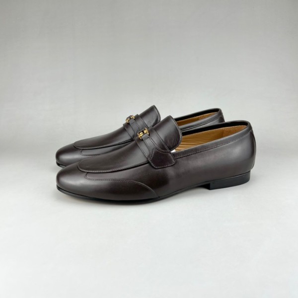 ✨구찌 남성 이니셜 브라운 로퍼 - Gucci Mens Brown Loafer - guc05289x