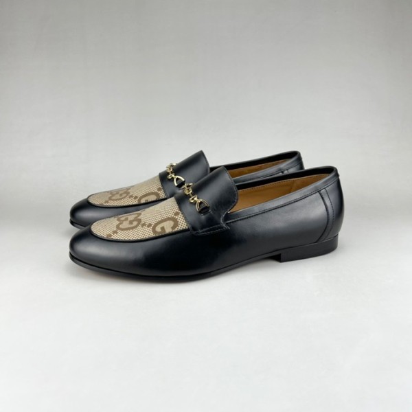 ✨구찌 남성 이니셜 블랙 로퍼 - Gucci Mens Black Loafer - guc05290x