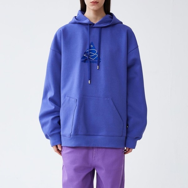 ✨아더에러 남/녀 클래식 퍼플 후드티 - ADER Unisex Purple Hoodie - ade0117x