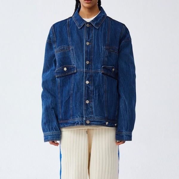 ✨아더에러 남성 블루 데님 자켓 - ADER Mens Blue Jackets - ade0124x