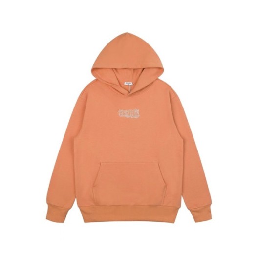❤샤넬 남/녀 캐쥬얼 오렌지 후드티 - Chanel Unisex Orange Hoodie - cnl0933x
