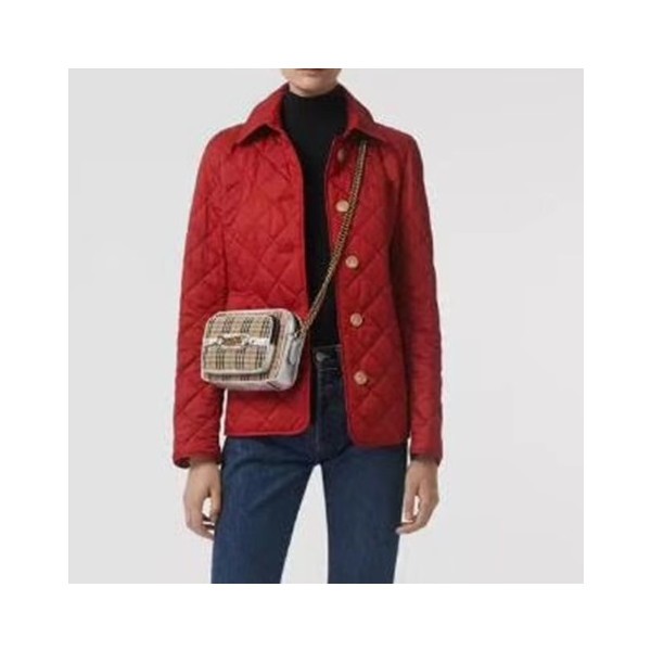 ✨버버리 여성 레드 다운 자켓 - Burberry Womens Red Jackets - bur04572x