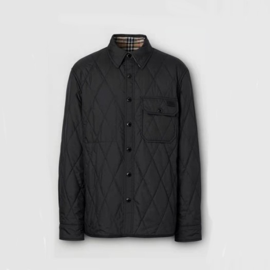 ❤버버리 남성 블랙 다운 양면 자켓 - Burberry Mens Black Jackets - bur04580x