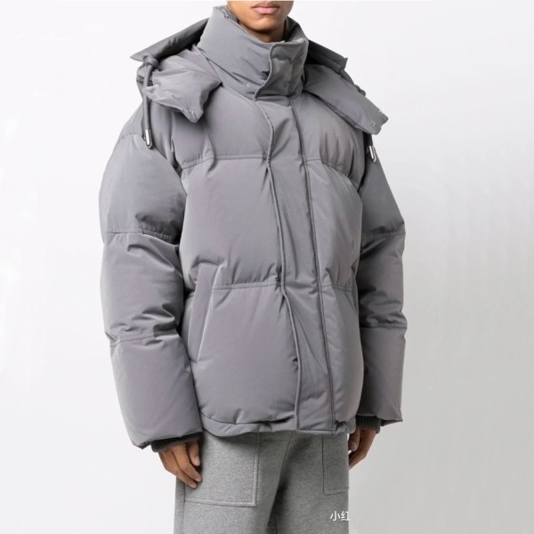 ✨아미 남/녀 덕다운 그레디 패딩 - Ami Unisex Gray Padding - ami0310x