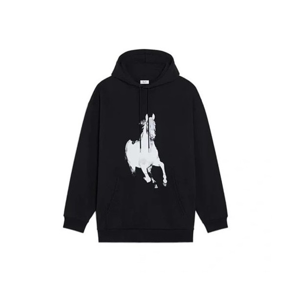 ✨셀린느 남성 캐쥬얼 블랙 후드티 - Celine Mens Black Hoodie - cel0525x