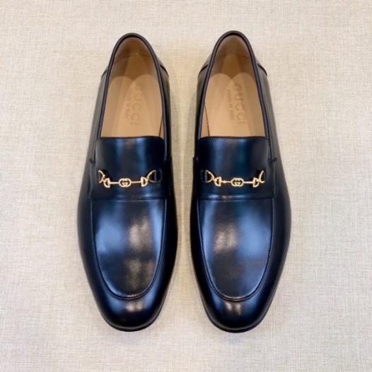 ❤구찌 남성 이니셜 블랙 로퍼 - Gucci Mens Black Loafer - gu35x