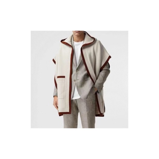 ❤버버리 남/녀 아이보리 판쵸 - Burberry Unisex Ivory Poncho - bur4599x