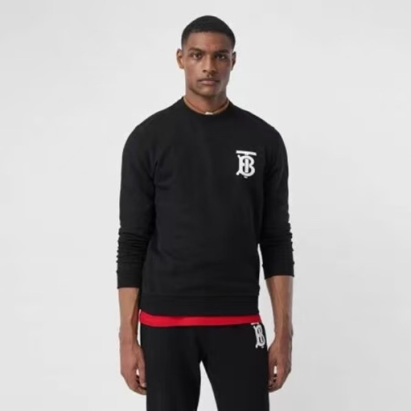 ✨버버리 남성 캐쥬얼 블랙 츄리닝 - Burberry Mens Black Training Clothes - bur04601x