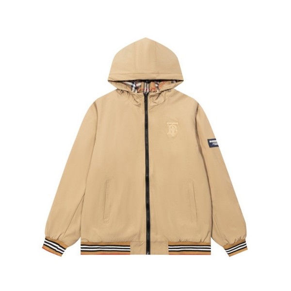 ✨버버리 남성 베이지 후드 자켓 - Burberry Mens Beige Jackets - bur04580x