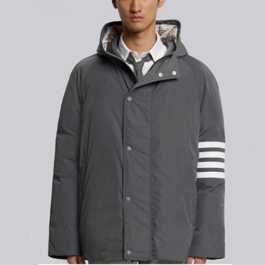 ❤톰브라운 남성 그레이 다운 패딩  - Thom Browne Mens Gray Padding - thom0672x