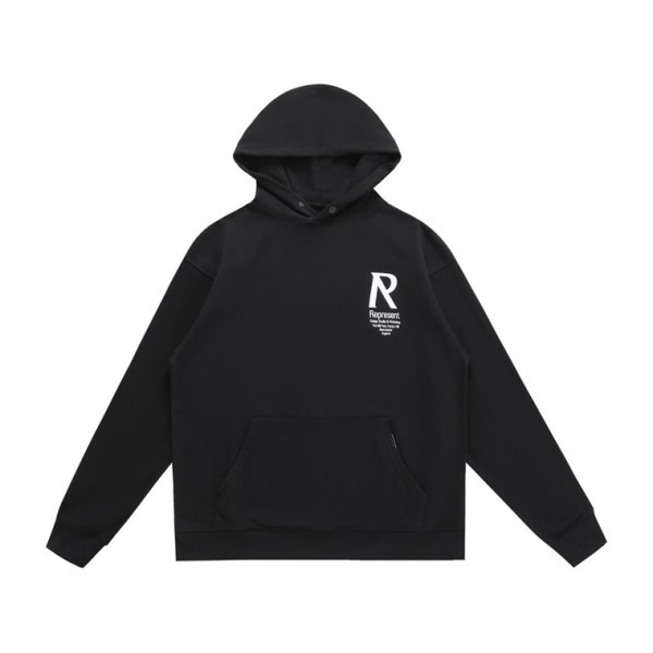 ✨리프리젠트 남성 블랙 후드티 - Represent Mens Black Hoodie - rep0067x