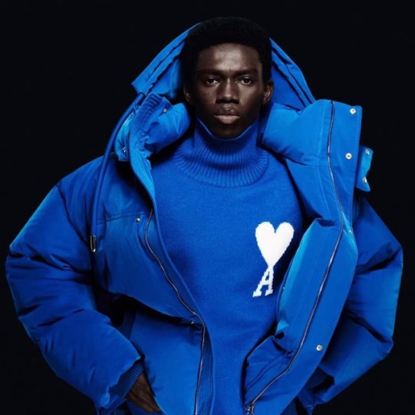 ✨아미 남/녀 덕다운 블루 패딩 - Ami Unisex Blue Padding - ami0313x