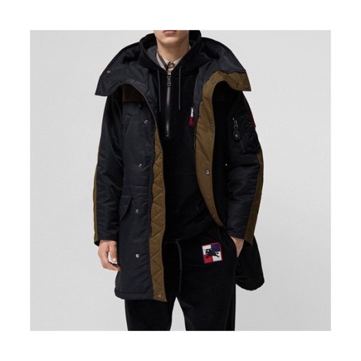 ❤버버리 남성 블랙 다운 코트 - Burberry Mens Black Coats - bur04609x