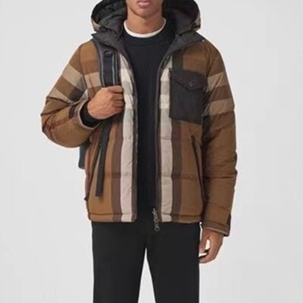 ✨버버리 남성 카멜 덕다운 패딩 - Burberry Mens Camel Padding - bur04610x