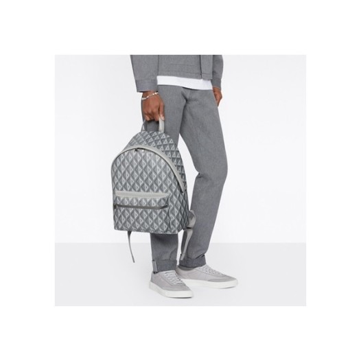 ❤디올 남성 다이아몬드 그레이 백팩 - Dior Mens Gray Back Pack - dio02230x