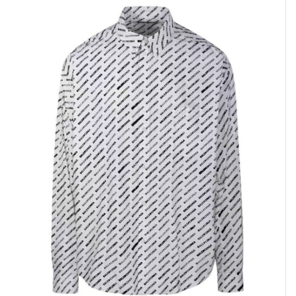 ✨발렌시아가 트렌디 남성 화이트 셔츠 - Balenciaga Mens White Tshirts - ba02x