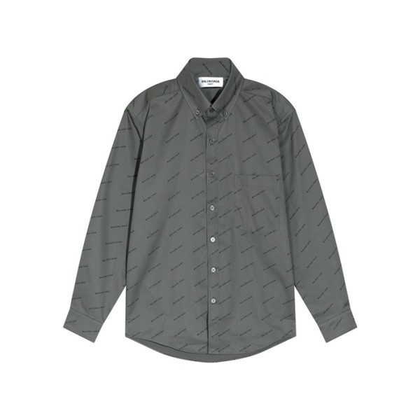 ✨발렌시아가 트렌디 남성 그레이 셔츠 - Balenciaga Mens Gray Tshirts - ba03x