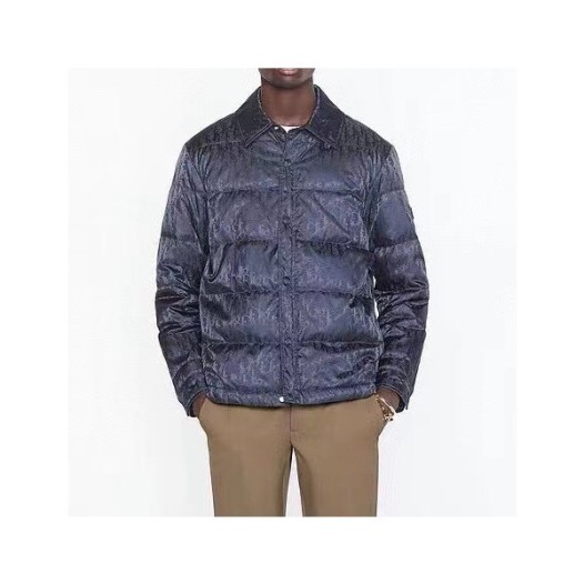 ❤디올 남성 구스다운 네이비 패딩 - Dior Mens Navy Padding - di08x