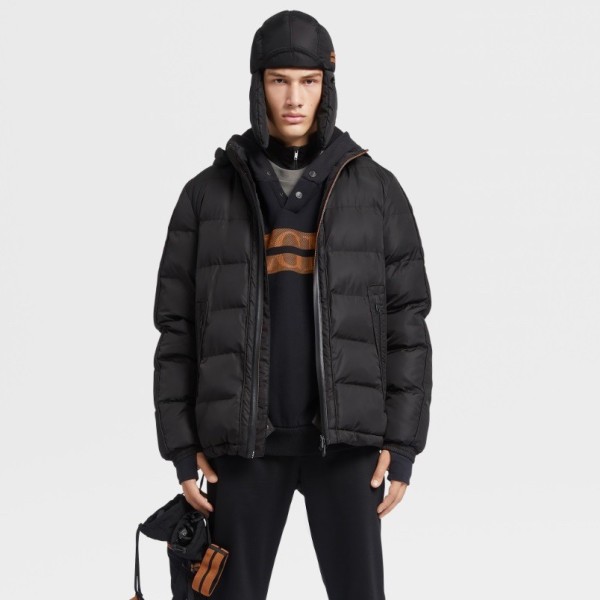 ✨에르메네질도 제냐 남성 구스다운 블랙 패딩 - Ermenegildo Zegna Mens Black Padding - zeg0437x