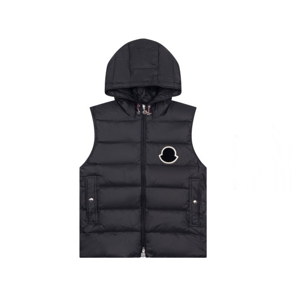 ✨몽클레어 남성 블랙 다운 베스트 - Moncler Mens Black Vest - mo22x