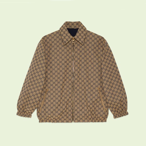 ✨구찌 남성 캐쥬얼 카멜 양면 자켓 - Gucci Mens Camel Jackets - gu60x