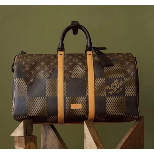 ✨루이비통 남성 니고 브라운 키폴 - Louis vuitton Mens Brown Keepall - lv114