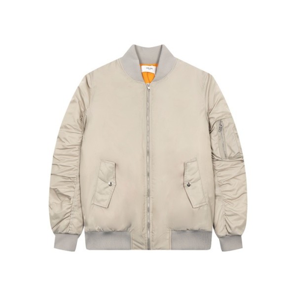 ✨셀린느 남/녀 베이지 다운 자켓 - Celine Unisex Beige Jackets - cel0536x