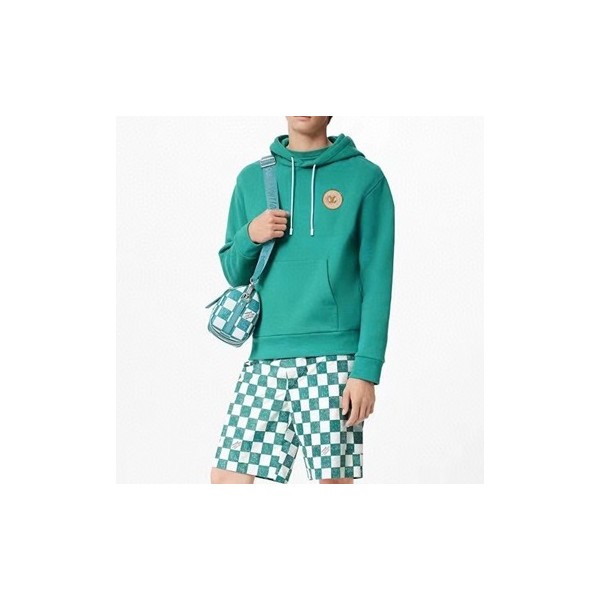 ✨루이비통 남자 블루 후드티 - Louis vuitton Mens Blue Hoodie - lv133x