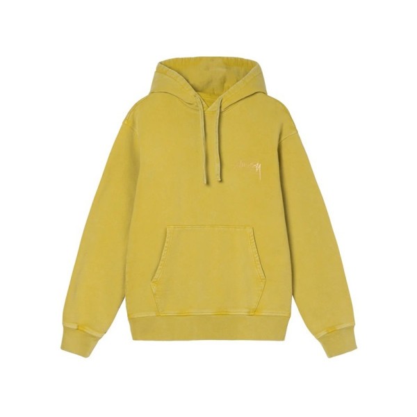 ✨스터시 남성 옐로우 후드티 - Stussy Mens Yellow Hoodie - stu03x