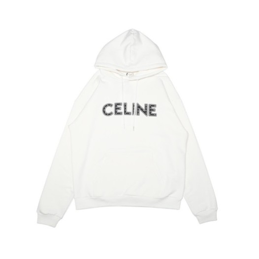 ❤셀린느 남성 캐쥬얼 화이트 후드티 - Celine Mens White Hoodie - ce02x