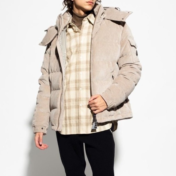 ✨몽클레어 남성 베이지 구스다운 패딩 - Moncler Mens Beige Padding - mo31x