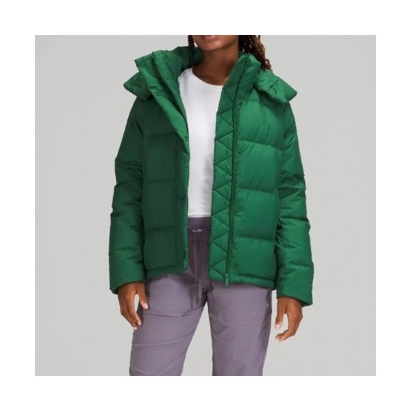 ✨룰루레몬 여성 구스다운 그린 패딩 - Lululemon Womens Green Padding - lu03x