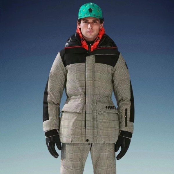 ✨몽클레어 남성 구스다운 그레이 파카 - Moncler Mens Gray Parka - Mo33x