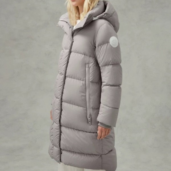 ✨캐나다구스 여성 그레이 구스다운 패딩 - Canada goose Womens Gray Padding - can402x