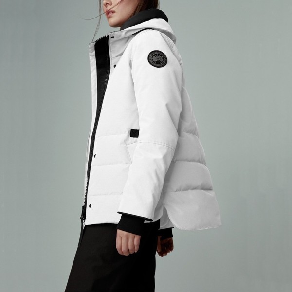 ✨캐나다구스 여성 화이트 구스다운 자켓 - Canada goose Womens White Jackets - can402x