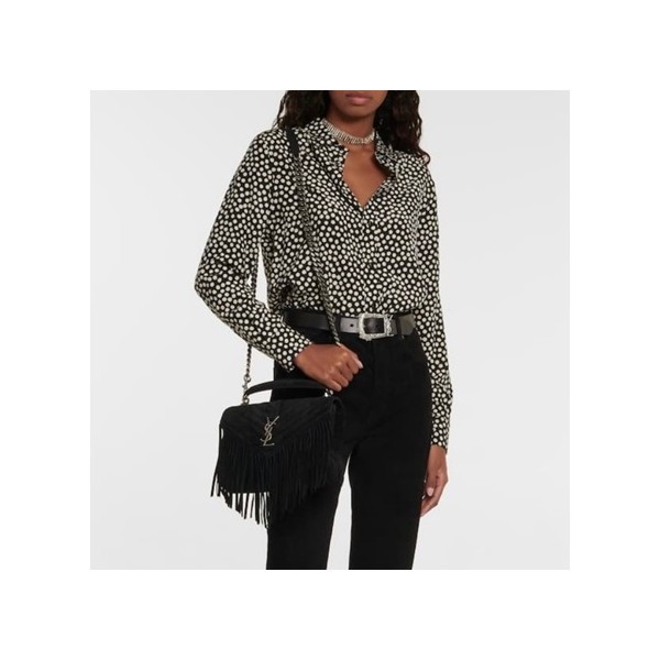 ✨입생로랑 여성 블랙 숄더백 - Saint Laurent Womens Black Shoulder Bag - ysl216x