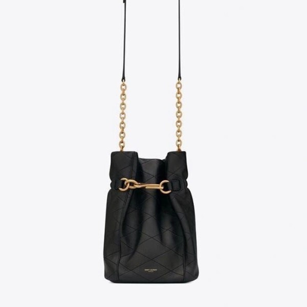 ✨입생로랑 여성 블랙 버킷백 - Saint Laurent Womens Black Bucket Bag - ysl286x