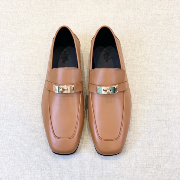 ✨에르메스 남성 시그니처 카멜 로퍼 - Hermes Mens Camel Loafer - her923x