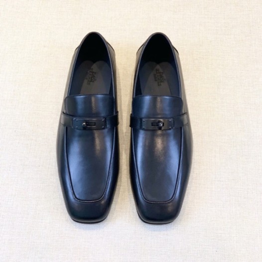 ❤에르메스 남성 시그니처 블랙 로퍼 - Hermes Mens Black Loafer - her926x